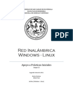 Red Inalámbrica Windows y Linux