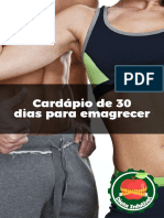 Cardapio de 30 Dias para Emagrecer