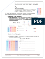 Opération Arithmétique 3eme