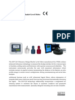 Ultrasonic Sludge Blanket Level Meter