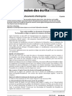 Delf Pro b2 Comprehension Des Ecrits Exercice 1