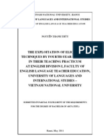 The Exploitation of Eliciting Techniques by Fourth-Year Students - Nguyen Thanh Thuy - Qh.2007.f1.e1