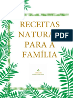 RECEITAS Naturais para A Familia