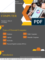 Types of Personal Computer