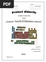 Proiect La Chimie CL 7 Sper