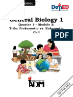 Week 2 - Prokaryotic Vs Euksryotic Cell