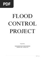 Flood Control - Feasibility Study - Author-John Marvin Mendoza