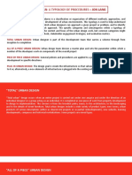 Typology of Procedures in Urban Design by Jon Lang