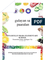 Gulayan Sa Paaralan Narrative Report