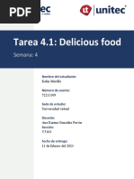 Murillo - Kelin - S4-Tarea 4.1 Delicious Food