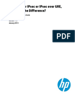 HP MSR Router GRE Over IPSec TCG v1.3 - Jan2014