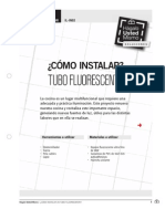 Instalar Tubo Fluorescente