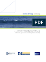 Ocean Energy Glossary