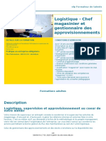 Formation Des Magasiniers