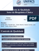 Controle de Qualidade Slide