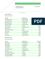 Lista Lista de Substituição (Novo Modelo Dietbox)