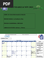 Calendario CAO 2023-1