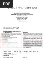 Resolucion 3280 - 2018 Edades y Actividades Rias