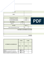 Plan de Mejoramiento Proyecto Natural Dreasing