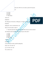 Wipro Elite NLTH Previous Question Papers Aptitude-77