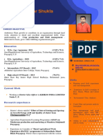 Praveen Shukla DSO Resume