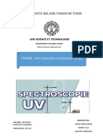 Spectroscopie UV Visible 2.0