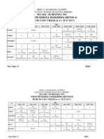 3RD Time Table-25-07-2011