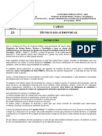 Caderno 23 TAE TВcnico em Audiovisual PublicaЗ╞o