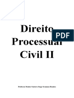 Direito Processual Civil II