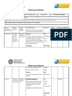 PYP III Daily Lesson Planner Friday 2