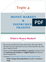 L4 Money Market & Instrument Trading