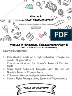 Module 8 Spherical Trigonometry Application To Navigation