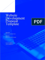 Website Development Proposal