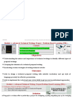 Advanced Technical Writing (Proposal)