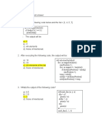 CIS2203 Solution Practice