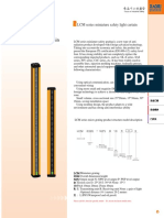 XAORI-LCM Series Safety Light Curtain