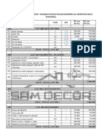 Devis Quantitatif Et Estimatif Regis Maj - 053342