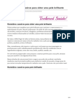 22 Remédios Caseiros para Obter Uma Pele Brilhante