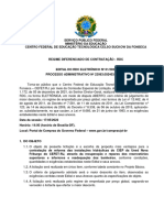 Edital RDC Eletrônico 01-2022 - CEFET-RJ