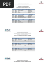 LICENCIATURA Plan Sabatino 2do Sem 2017