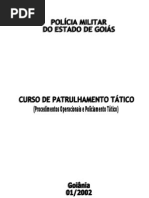 Apostila Patrulhamento Tático