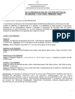 2022 - Instructivo Proyectos Capacitacion Laboral y Cultural - Jujuy