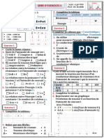 La Loi D Ohm Serie D Exercices 1