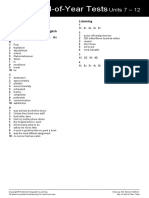 B2 Editable End-Of-Year Test Key - 0