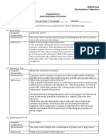 Worksheet - Experiment 4 Color Reactions of Proteins