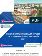 Manejo de Muestras de Patologia 2021