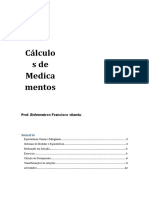 Cálculos de Medicamentos ATUALIZADO