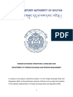 Foreign Exchange Operational Guidelines 2020 Department of Foreign Exchange and Reserve Management