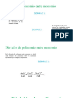 Division de Polinomios