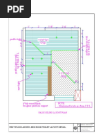 Toilet False Ceiling Plan